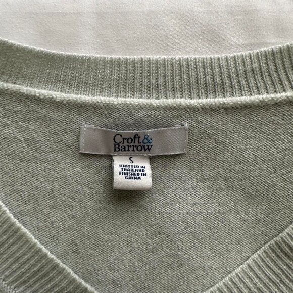 Women's Croft & Barrow Green Jumper - Picture 2 of 3